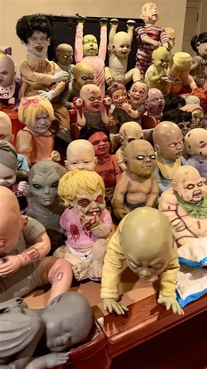 Every Spirit Halloween Zombie Baby to date! #halloween #spirithalloween #halloween2025