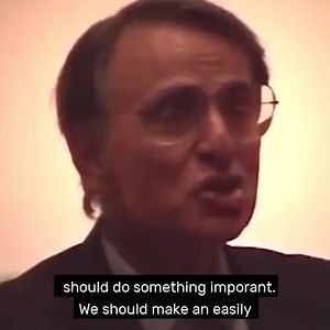 Start your day right. Here's the eminent cosmologist and humanist, Carl Sagan, on the meaning of life. | Humanists UK