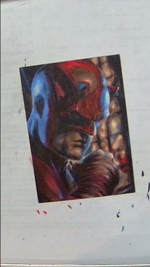 Drawing DAREDEVIL Live! ($550 Auction Finish) | Duke Marvel Originals