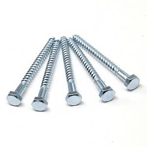 [Hot Item] M12 External Hexagon Screw Self-Tapping DIN571 Lengthen Bolts Nail Wood Screws 50-300mm Lenghth