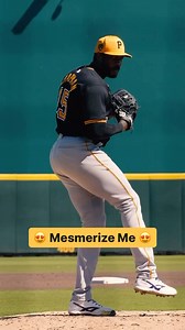 2024 season look back 🔥 This Aroldis Chapman Pitching video showing the slow mo mechanics of the hardest throwing pitcher over the last decade Wow 🤩 How to throw 105mph Just look at the position Chapman is capable of producing and producing with power Insane amount of sink, sit, and external rotation into the back leg Crazy amounts of horizontal shoulder abduction otherwise know as a scap pinch That hip to shoulder separation…I mean his arm is still behind his head and his hips are already fri