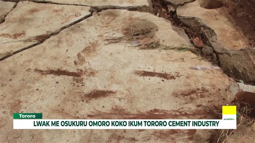 Lutedero ki lutela me Usukuru taun kancil i Tororo gitye ki koko ikum Tororo Cement factory pi keto pipo pii marac ma a ki i cuma ni i kabedo gi. Nen matut... | Wan Luo TV