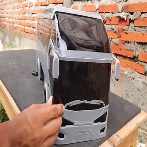 How to make an RC bus from PVC pipes meticulously to every detail | UM Digos College - Legit Page