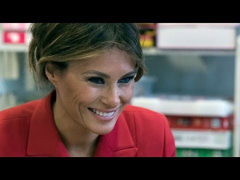 Melania Trump speaks French!