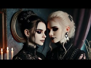 Goth Girls with big booty twerk off while kissing with no clothes (30 mins) big booty big goth girl!