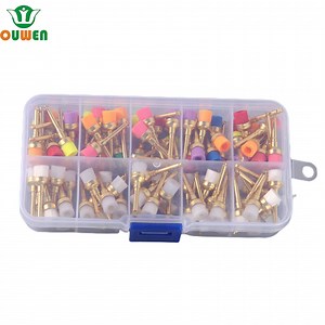 [Hot Item] 100PCS Dental Consumables Nylon Prophy Polishing Cup Brushes Dentist Clinic Tools