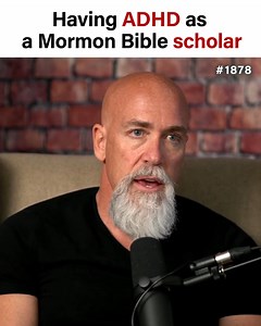 Having ADHD as a Mormon Bible scholar #lds #mormon #therapy #neurodivergent #adhd #thechurchofjesuschristoflatterdaysaints #bookofmormon #ldstemple #ldsmissionary #bible #exmormon #exmo #exlds | Mormon Stories Podcast