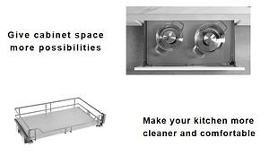 [Hot Item] Sandy Dark Flat Wire Basket Kitchen Cabinet Pull out Basket