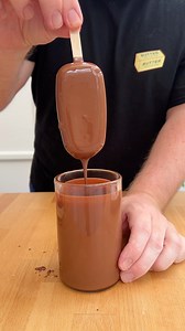 Is it strictly necessary to make your own magnums? No probably not. But is it fun and does it enable you to make delicious flavours like these passion fruit swirl magnums? Absolutely! I know I say this all the time but these are genuinely much easier to make than you might expect. You can get the recipe on my newsletter. #icecream #homemademagnum #passionfruit #icecreamrecipe #chocolate #chocolatedipped | The Boy Who Bakes