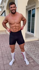 123K views · 4.4K reactions | Challenge accepted: Can you put on a size S wrestling singlet in under 20 seconds? Time to test your speed and flexibility! ⏱️ #gym #gymmotivation #aesthetic #goals #body #bodybuilding #aesthetic #posing #biceps #back #muscle #fitnessmotivation #fitness #fit #motivation #transformation #glowup #humor | Fabien Sassier | Facebook