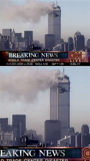 The moment CNN first reported 9/11 attacks