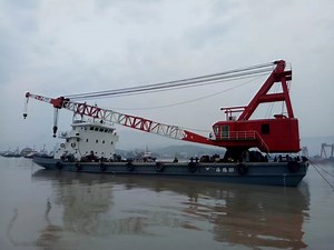 [Hot Item] Full-Swing Floating Crane Coal Barge 999