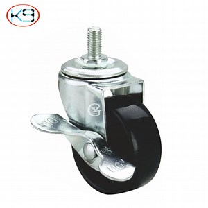 [Hot Item] Fixed/Swivel/Brake Caster Wheel Swivel Lock Stem Caster Wheels PU