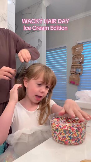 #wackyhairday Ice cream hair 🍦 | Burch Concept