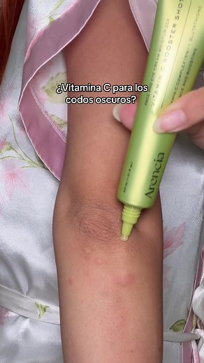Vitamina C para codos oscuros: resultados en 10 días con Arencia