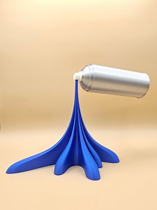 3D Printed Spray Paint Splatter: PLA Wall Art Prop - Etsy