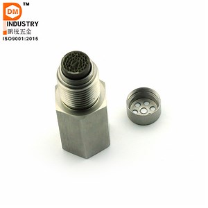 [Hot Item] 90 Degree O2 Sensor Spacer Engine Light Cel Check Bung Mini Catalytic Converter M18X1.5 Eliminator