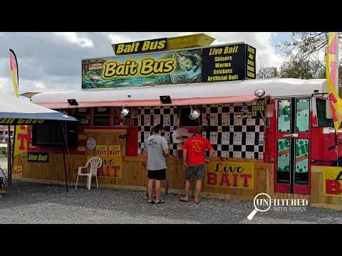 Fisherman turns a prison bus into the 'Bait Bus'