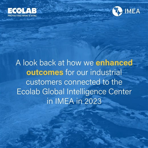 Throughout 2023 and beyond, our steadfast commitment and passion for #Sustainability remains at the forefront, driving positive environmental transformation. At the Ecolab Global Intelligence Center, we have empowered our customers in India, the Middle East, and Africa to monitor results and attain their business and environmental objectives, fostering significant growth that contributes to the well-being of communities. Come alongside us on the path to a more sustainable future!​ #Ecolab #EGIC 