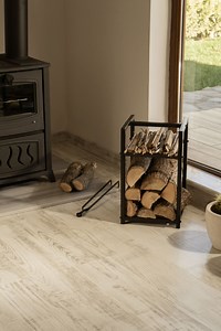 Metal Firewood Rack: Indoor/outdoor Log Holder, Fireplace Accessory - Etsy UK