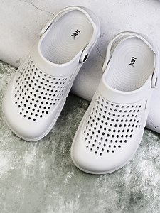 Buy HRX By Hrithik Roshan Men Grey Rubber Clogs -  - Footwear for Men