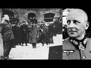 The RUTHLESS Execution Of The German General Shot On Hitler's Direct Orders