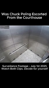 “Was Chuck Poling Escorted Out?”The rumor: Chuck Poling was forcibly escorted out of the Grant County Courthouse.The facts:We’ve obtained the surveillance footage.In the first clip, you’ll see Chuck, Mike Simison, and a deputy calmly entering the elevator.In the second, Chuck has a brief exchange with the deputy — then walks out of the courthouse alone and unescorted.There’s no drama. No removal.Just video evidence.We’re not here to argue. We’re here to document.You decide. | Channel 27 News and