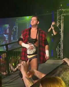 Grado makes his entrance at Square Go 5 to huge ovation from the ICW fans. | Insane Championship Wrestling