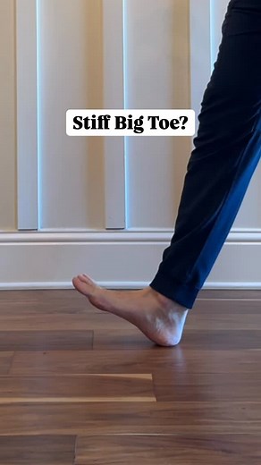 If you have decreased range of motion in your big toe, this can be a great drill to start getting it back. We need around 45degrees of great toe extension for normal gait mechanics. Below that and we start to compensate somewhere in the chain. Share this with a friend! Take Care, God Bless! | Back at It Physical Therapy