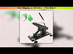 FREDORCH Popular Quiet Automatic Sex Machines with 3XLR Accessories Big Dildo Adjustable Speed