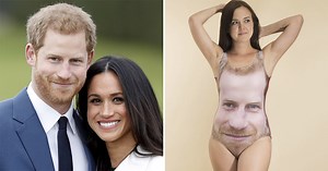These Prince Harry and Meghan Markle Bathing Suits Have Us Royally Confused