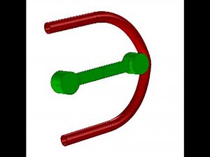 Peristaltic pump Simulation -- Tube Deformation