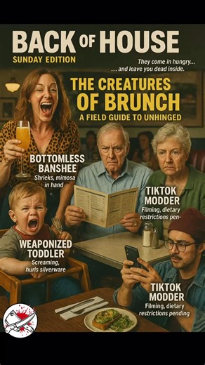⚠️Sunday Brunch isn’t a shift — it’s a siege. You want to know why...