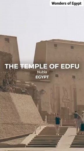 #Edfu_Temple-#Aswan👑🇪🇬👀 | تنشيط السياحة المصريه