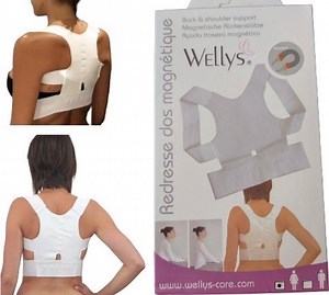 WELLYS Correcteur de posture magnétique et support dorsal - Femme | bol