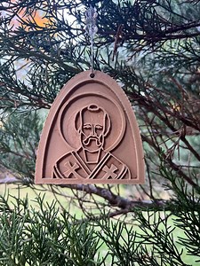 Ornement icône orthodoxe Saint-Nicolas - Etsy France
