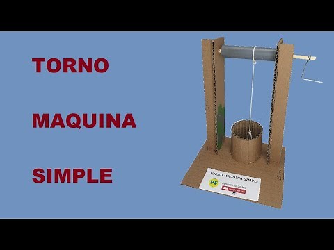 Como Hacer TORNO (Maquina simple)