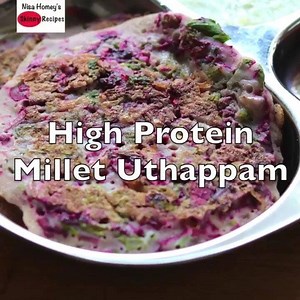 Healthy High Protein Breakfast! #breakfast #breakfastideas #milletrecipesindian #indianfood #glutenfree #nisahomey #homemade #easyrecipes #mallu | Nisa Homey | Facebook