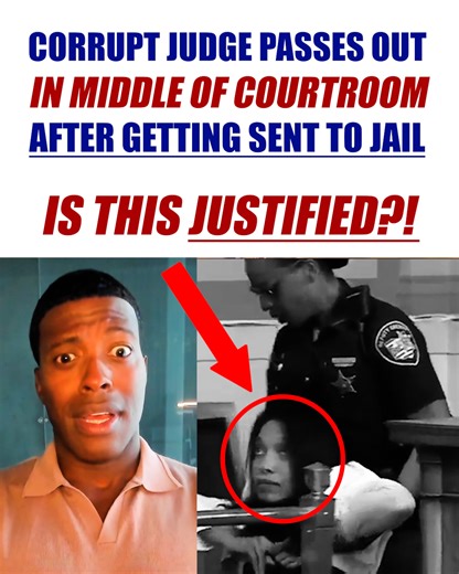 Corrupt judge passes out in the MIDDLE OF COURTROOM after getting sent to jail! | Rob Smith