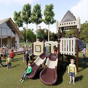 [Hot Item] Soft Play Set for Kids - Outdoor Playground Equipment with Instructions