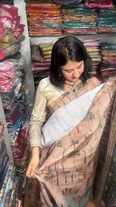 31K views · 382 reactions | Semi tussre figure print most demanding saree #mamta #sundaram #laxmi 083193 98623 | Sundaram | Facebook