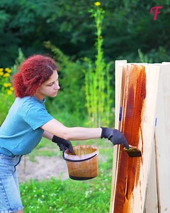 49K views · 141 reactions | Building a summer shower of wooden planks in the backyard | Fabiosa Daily | Facebook
