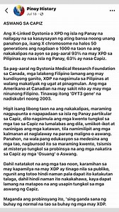 ASWANG SA CAPIZAng X-Linked Dystonia o XPD ng isla ng Panay na...