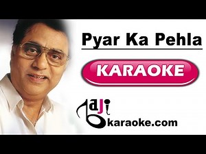 Pyar ka pehla khat likhne mein - Video Karaoke - Jagjeet Singh - by BAJI KARAOKE