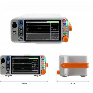 [Hot Item] Portable Vital Signs Monitor with SpO2 Sensor and NIBP Cuff for Ambulance