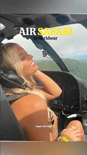 Air Safari in Haridwar First Time, Gyrocopter Air ride Adventure Haridwar #shorts #youtubeshorts