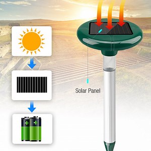 [Hot Item] Outdoor Electric Vole Repeller for Effective Garden Pest Mole Vole Management