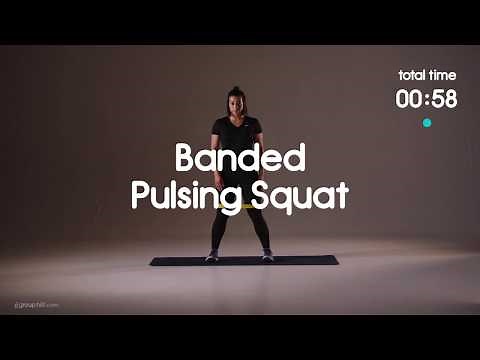 Resistance Band Workout for Glutes - Round Booty 7 Minute Workout