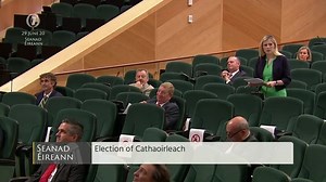 Seanad Éireann - 29 June 2020 Senator Lisa Chambers - speech from 29 Jun 2020 Election of Cathaoirleach | VideoParliament Ireland