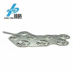 [Hot Item] Custom Metal Sheet 18650 21700 Tab Ni 200 Pure Nickel Plate Convex Hull Convex Point Battery Solder Nickel Tabs